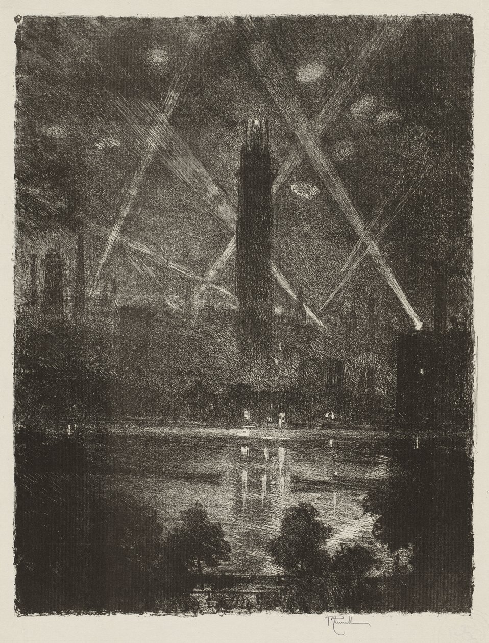 Engelsk War Work: Shot af Joseph Pennell