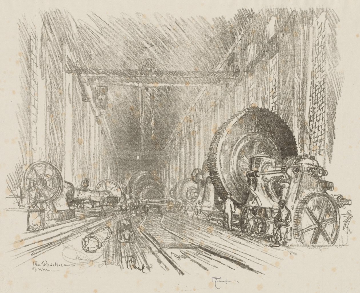 Engelsk War Work: The Basilica of War af Joseph Pennell