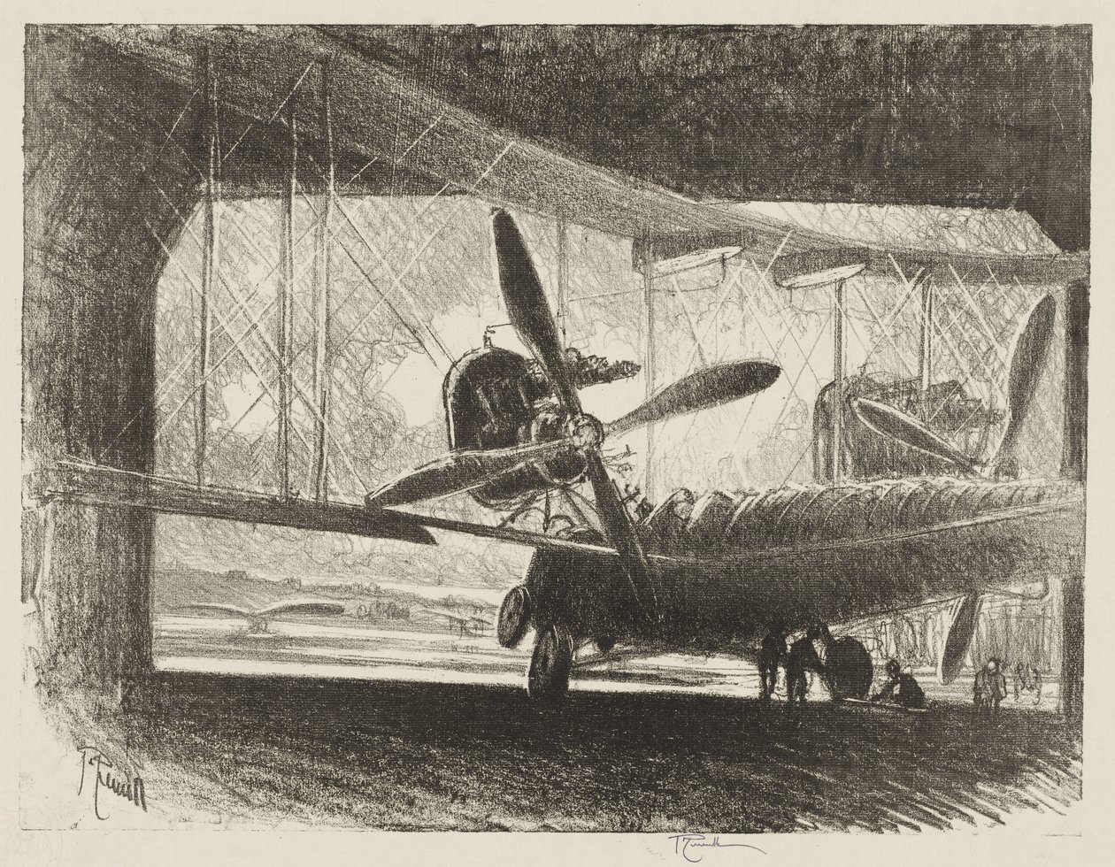 Engelsk krigsarbejde: The Big Bug af Joseph Pennell