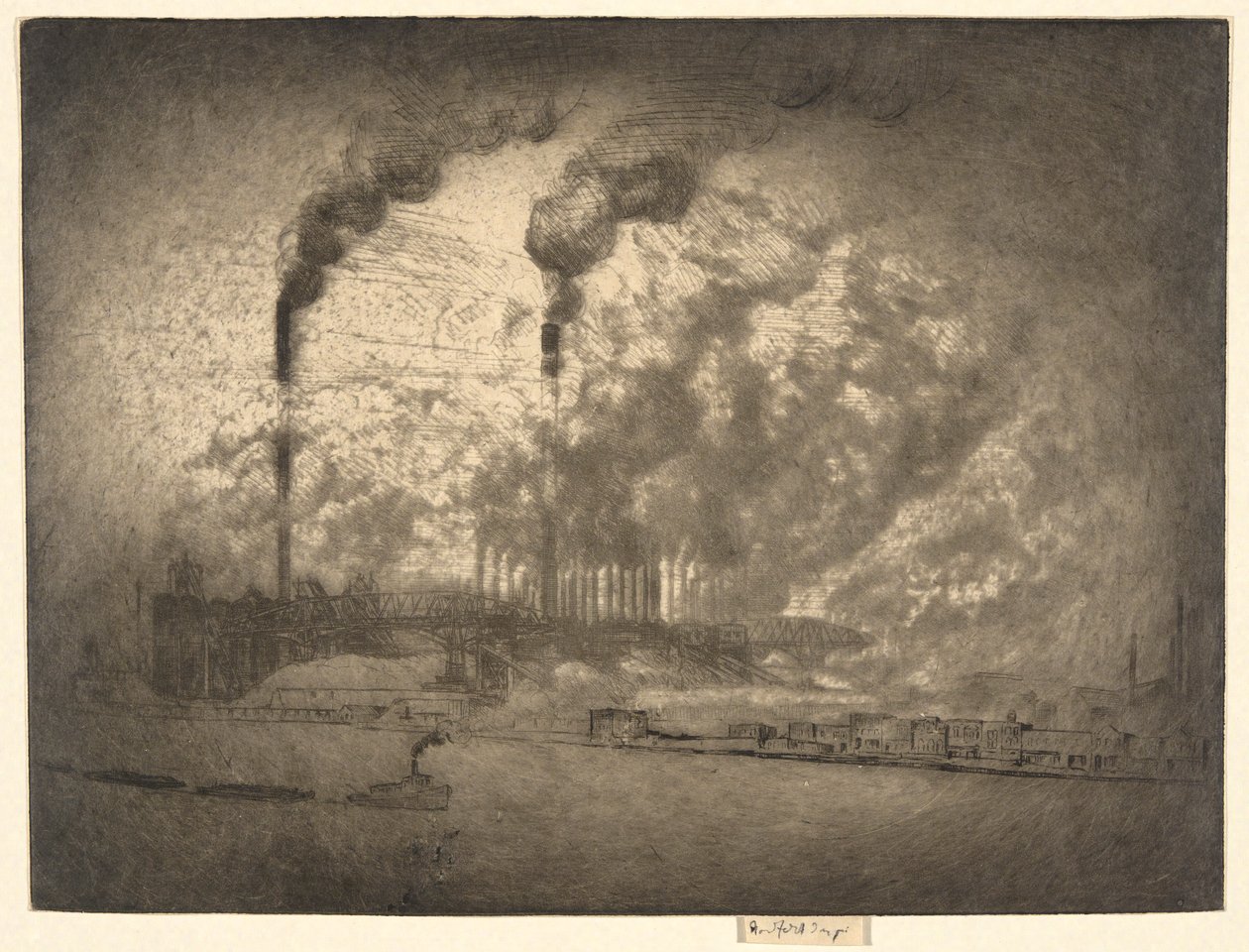 Illinois Steel Company af Joseph Pennell