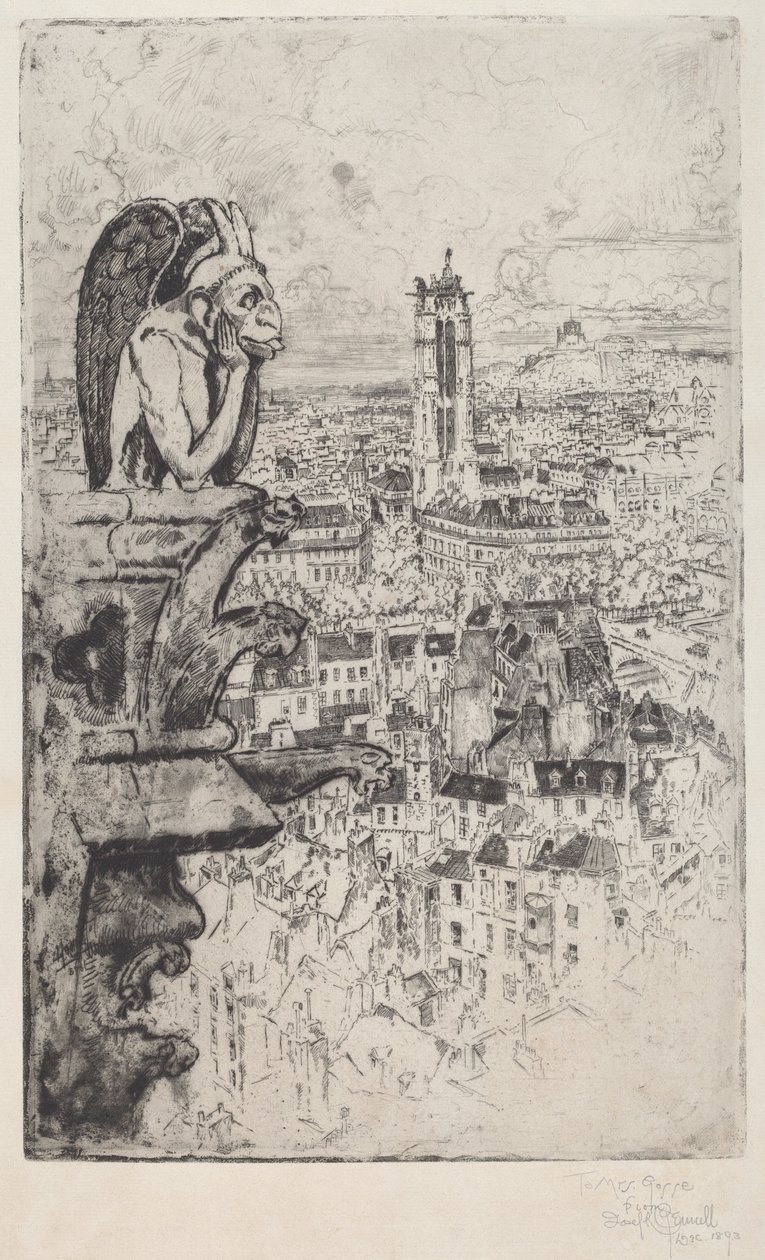 Le Stryge af Joseph Pennell