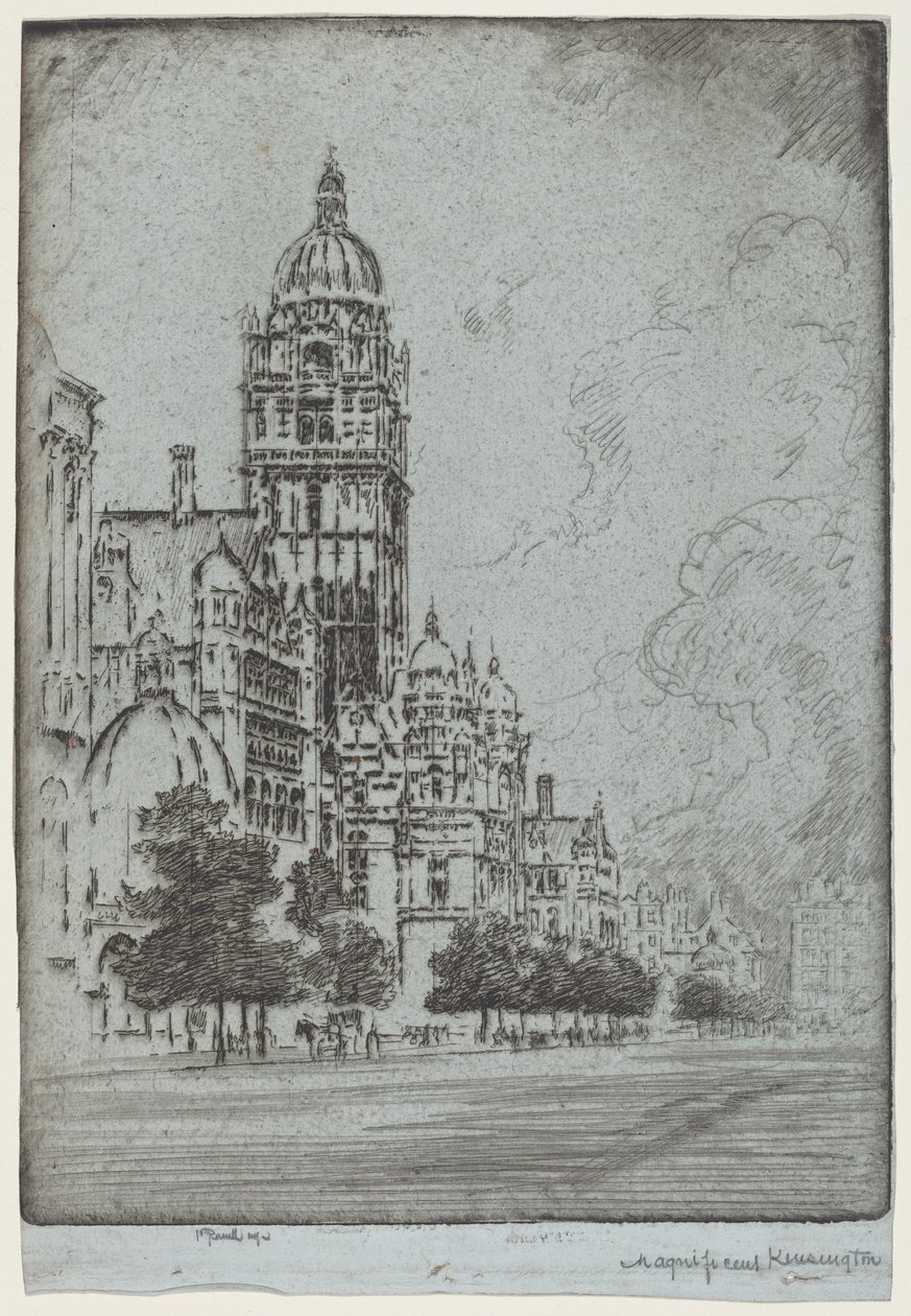 Storslåede Kensington af Joseph Pennell