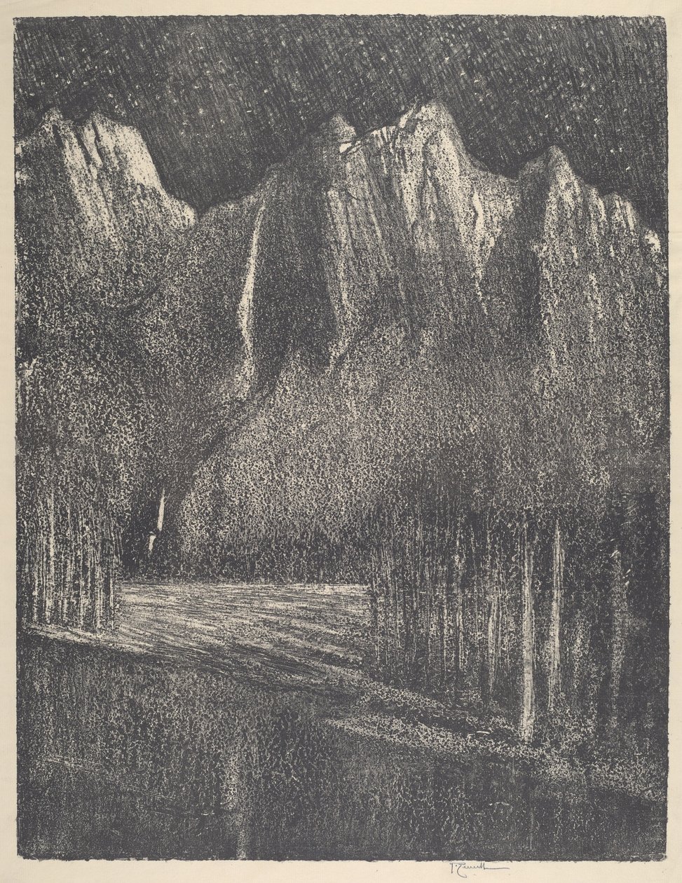 Nat i Yosemite af Joseph Pennell