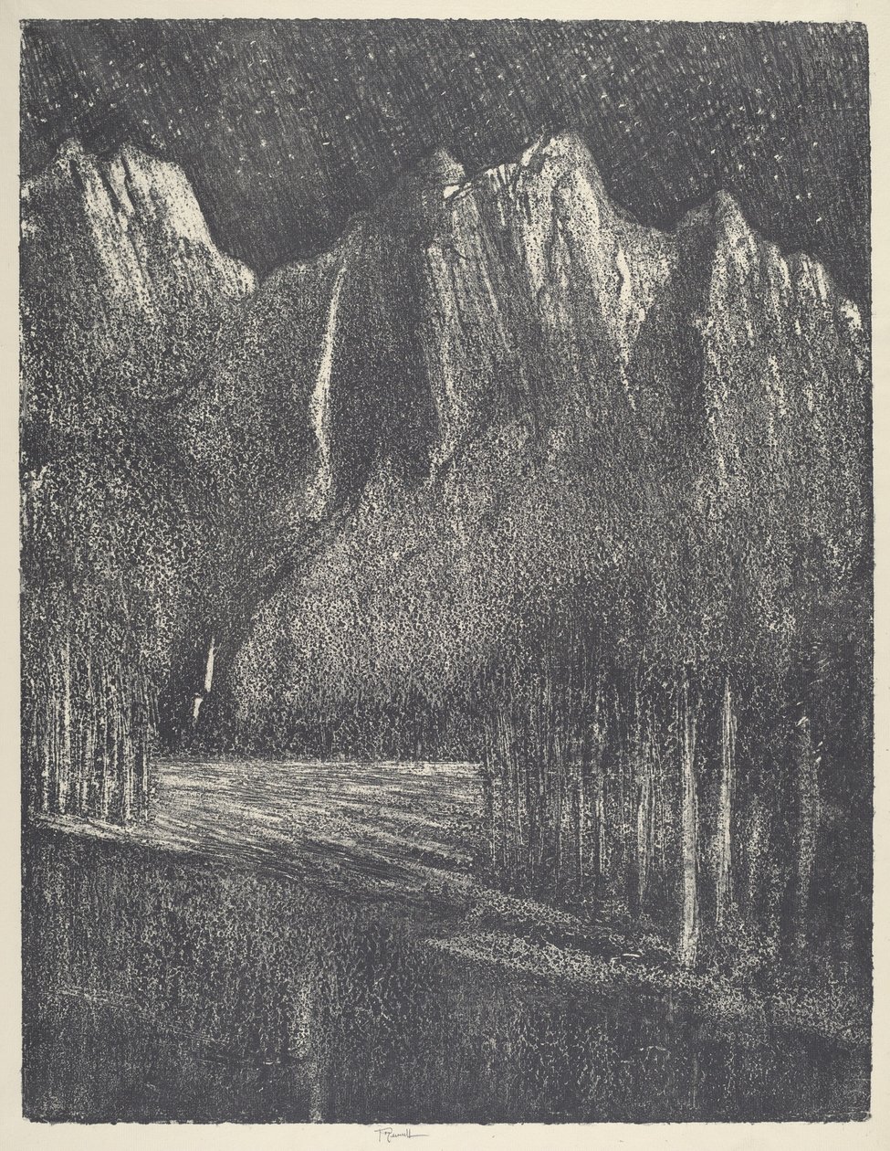 Nat i Yosemite af Joseph Pennell