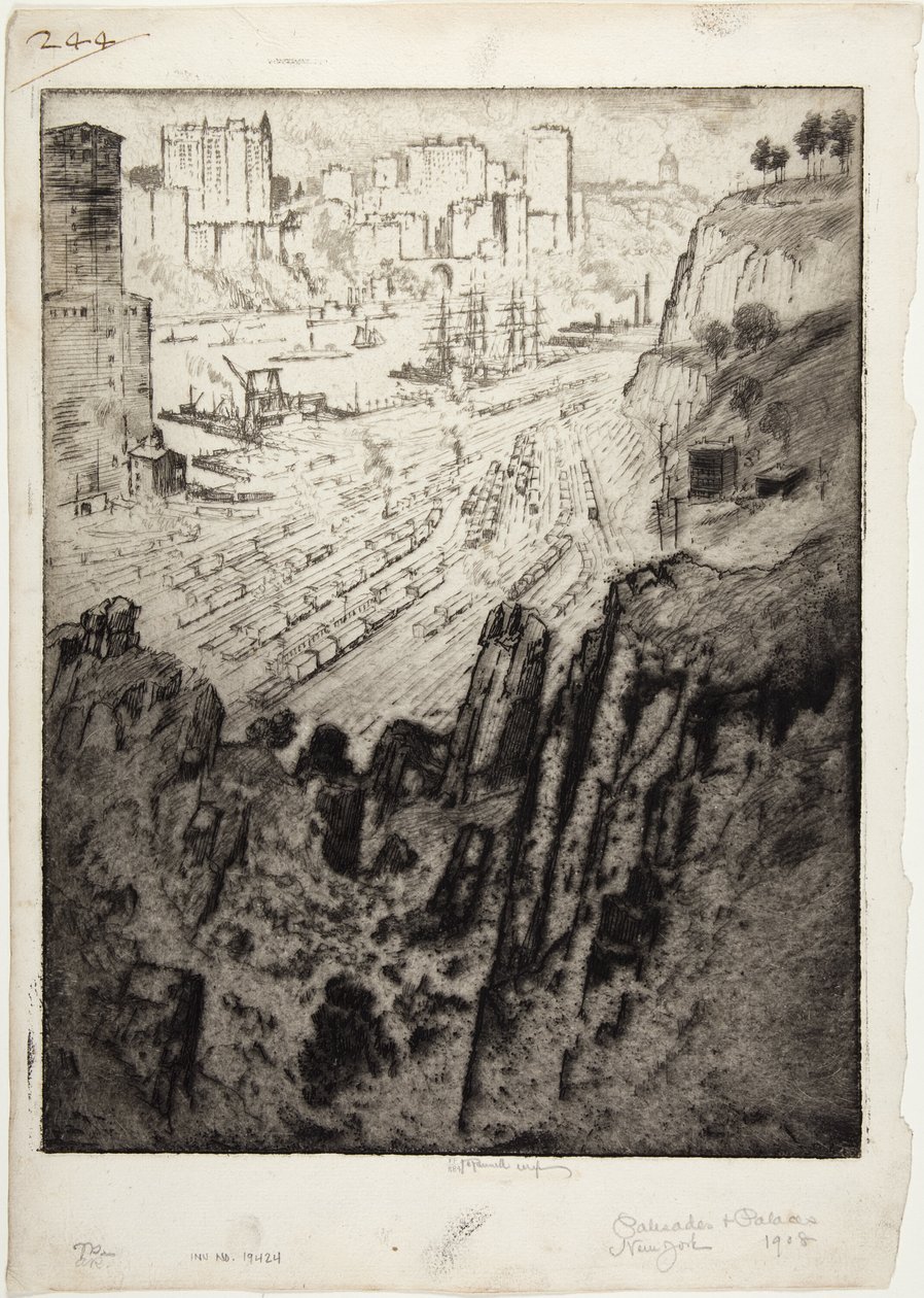 Palisades og paladser af Joseph Pennell