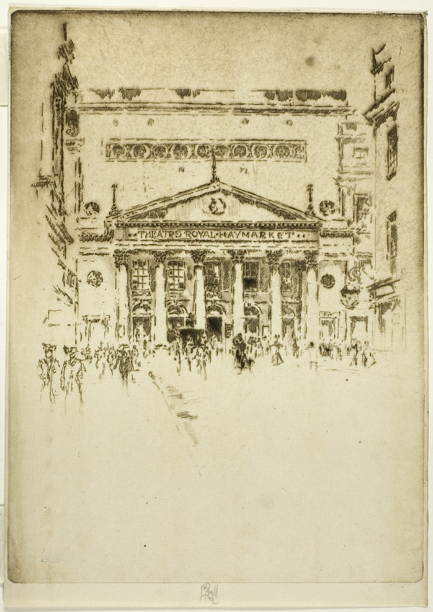 Royal Haymarket Teater af Joseph Pennell