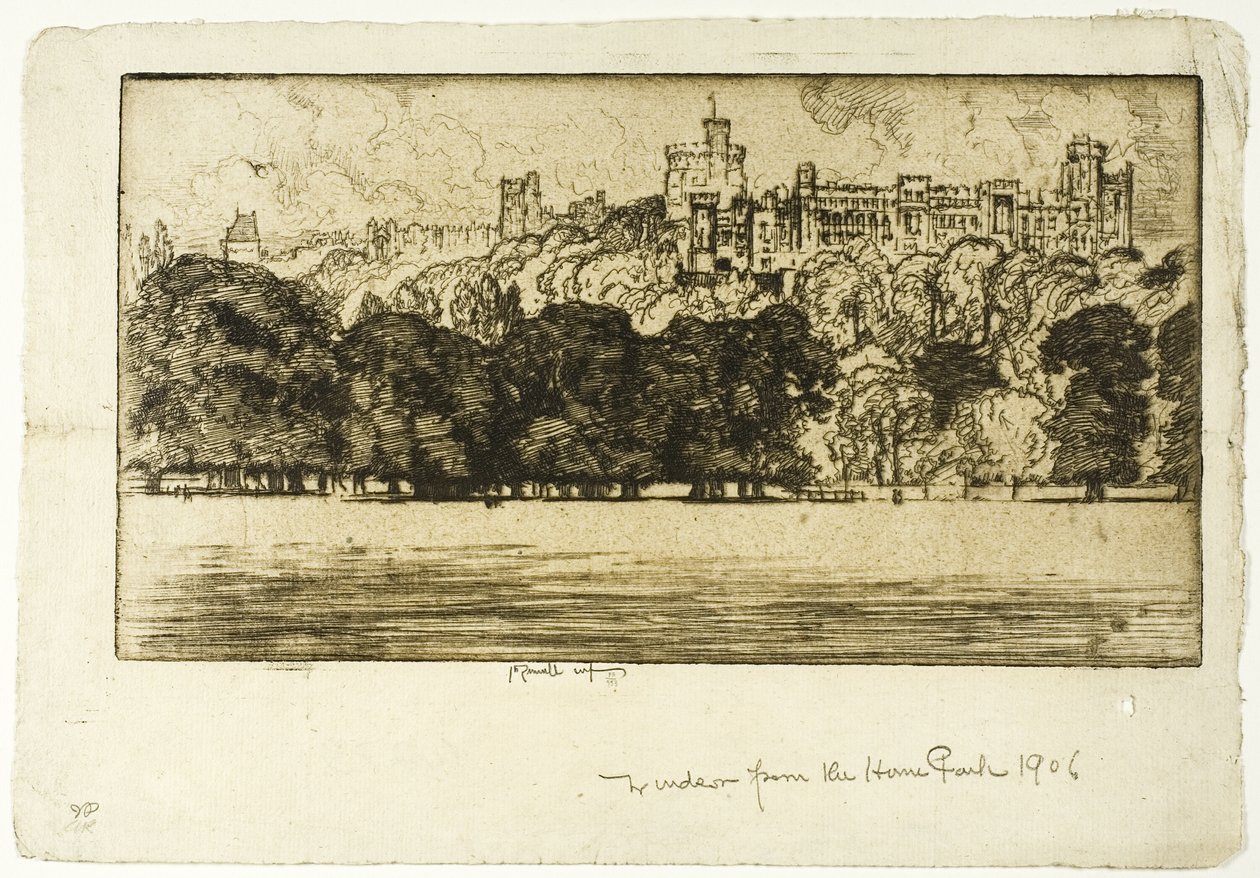 Royal Windsor af Joseph Pennell