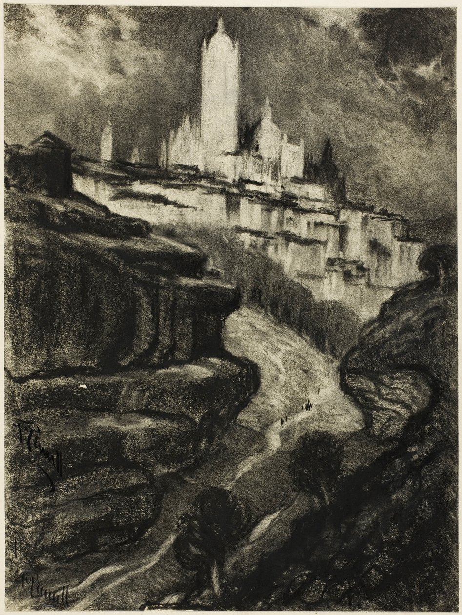 Segovia af Joseph Pennell