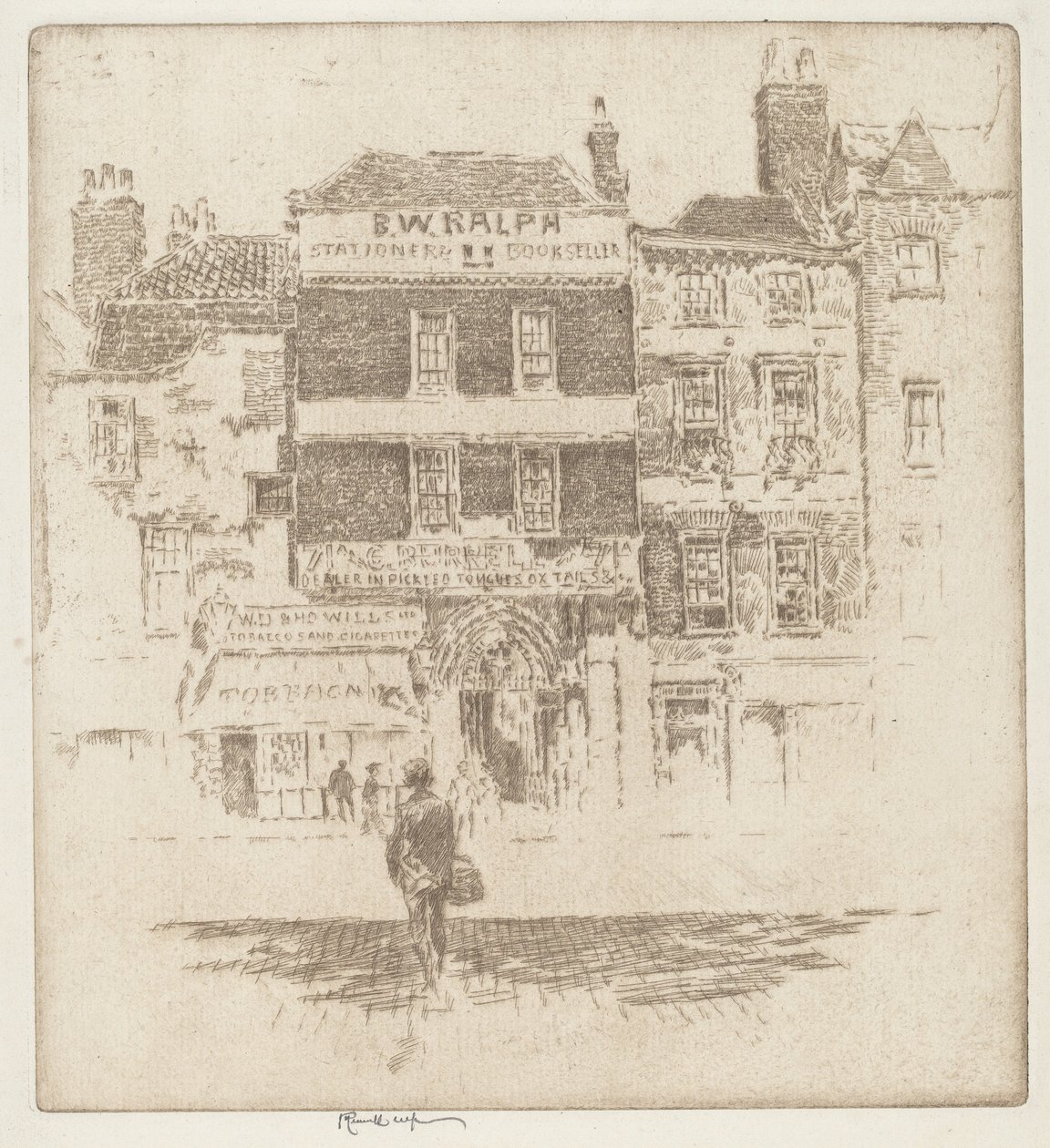 Bartholomews Port af Joseph Pennell