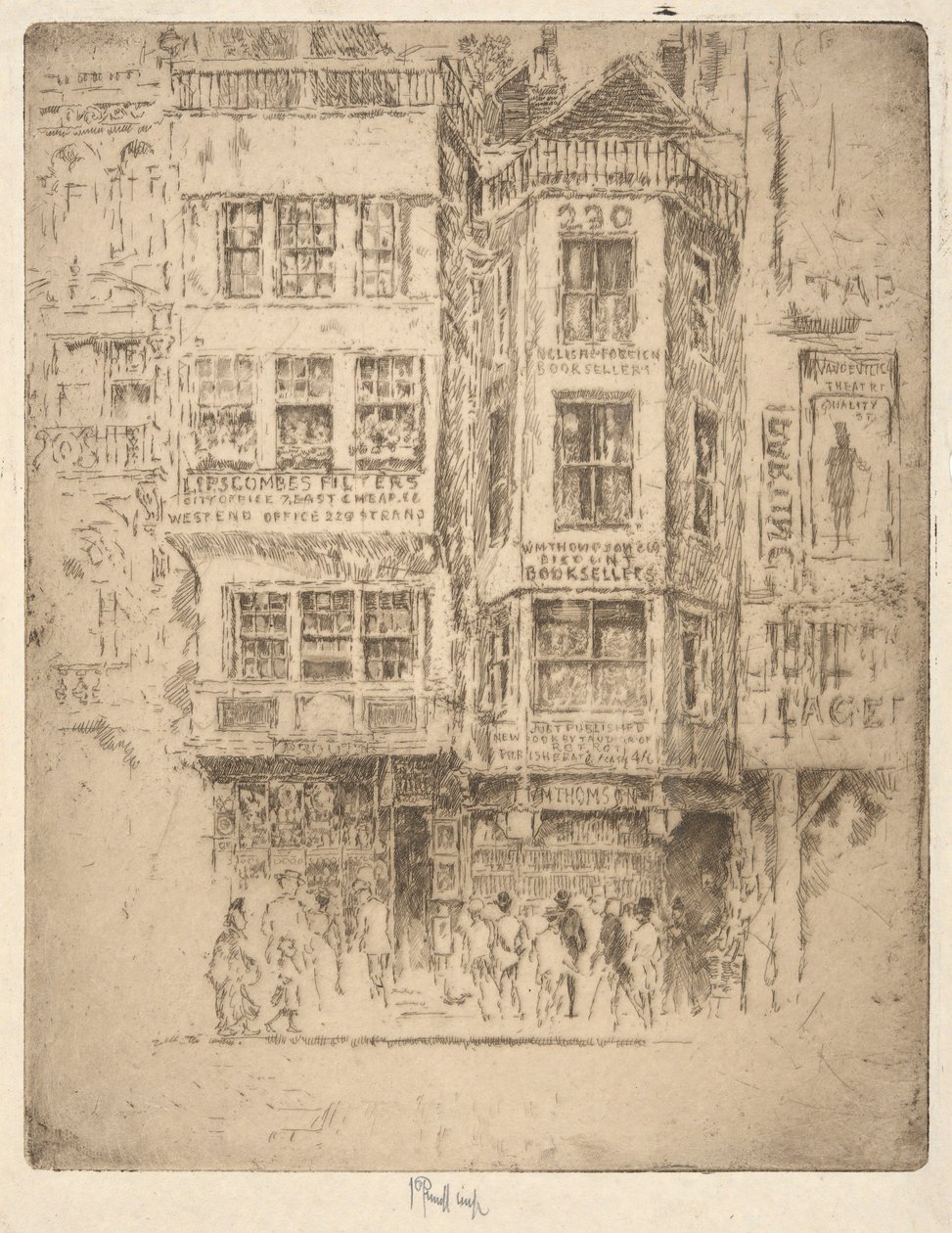 Strand af Joseph Pennell