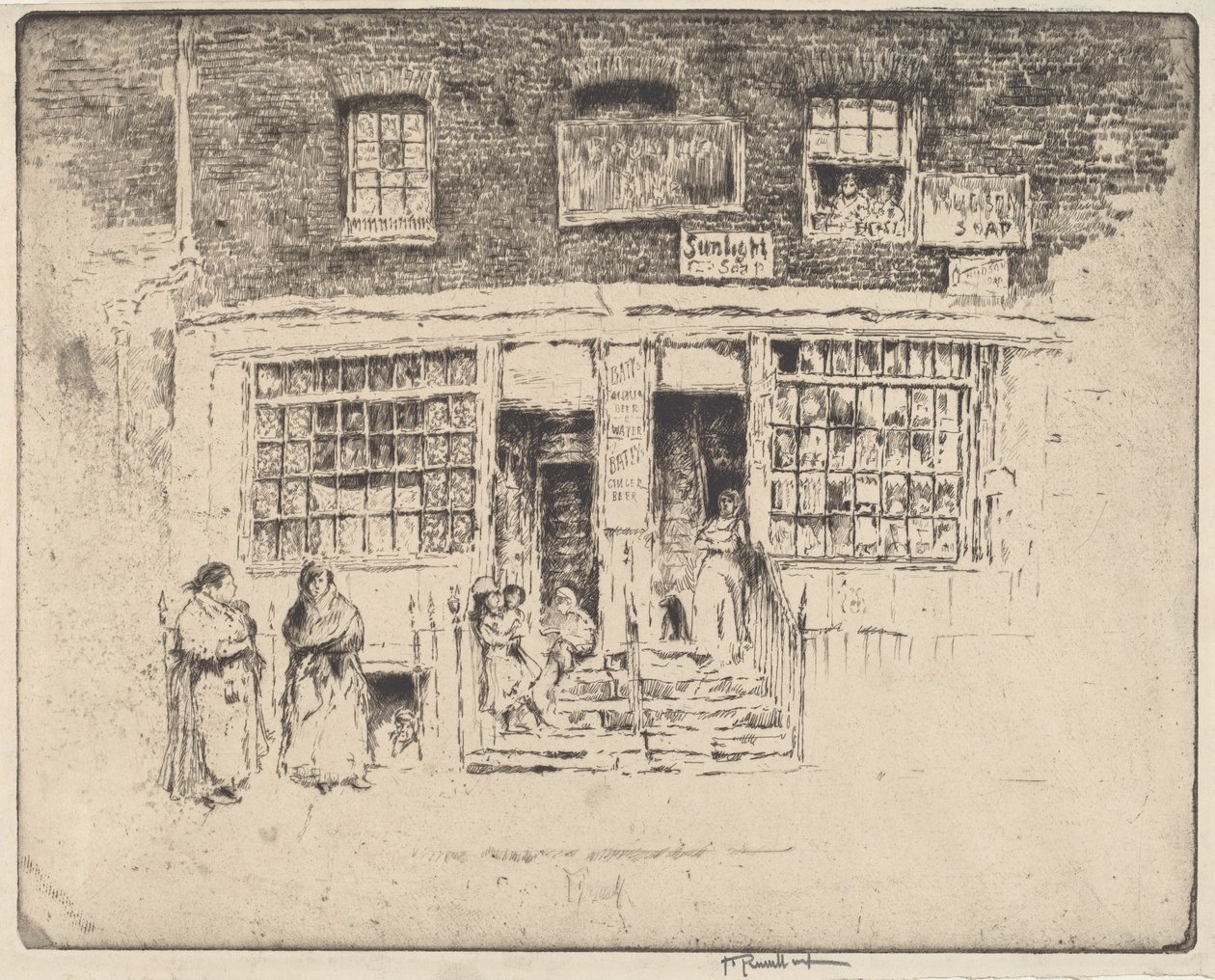 Sunlight sæbe af Joseph Pennell