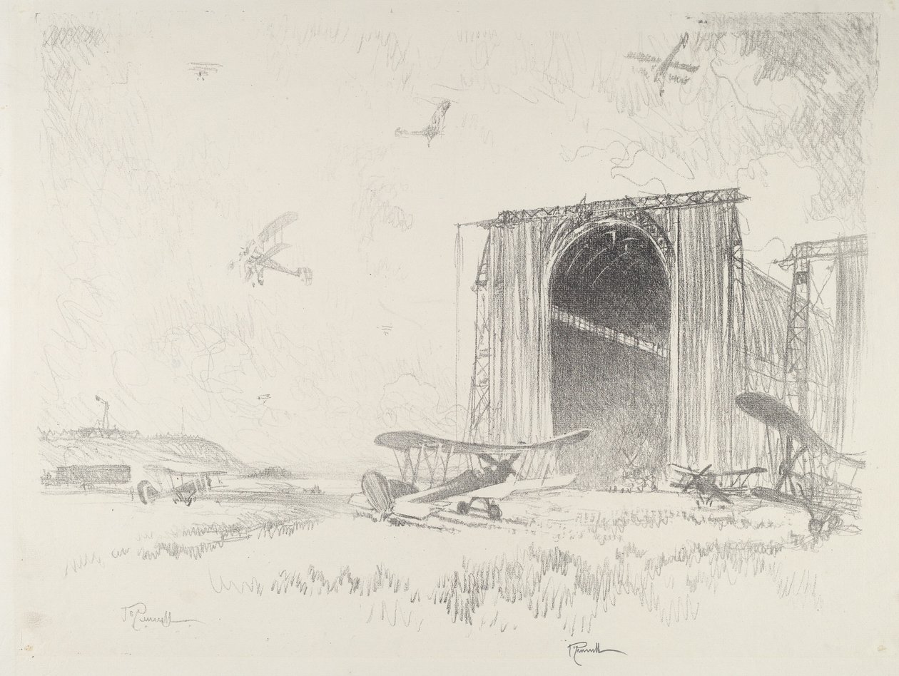 Ballonskuret af Joseph Pennell