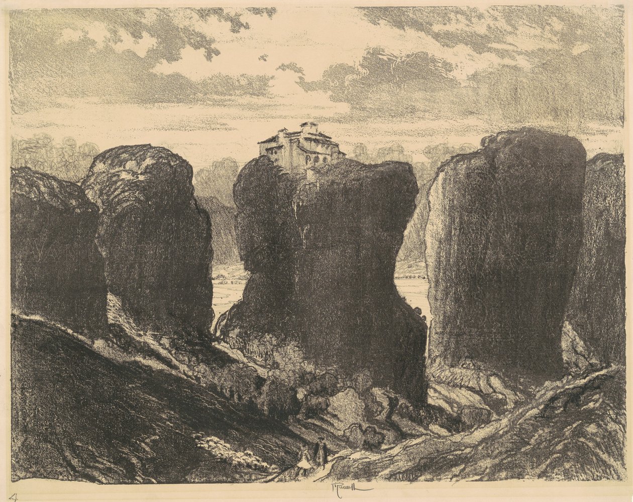 Treenighedens klipper af Joseph Pennell