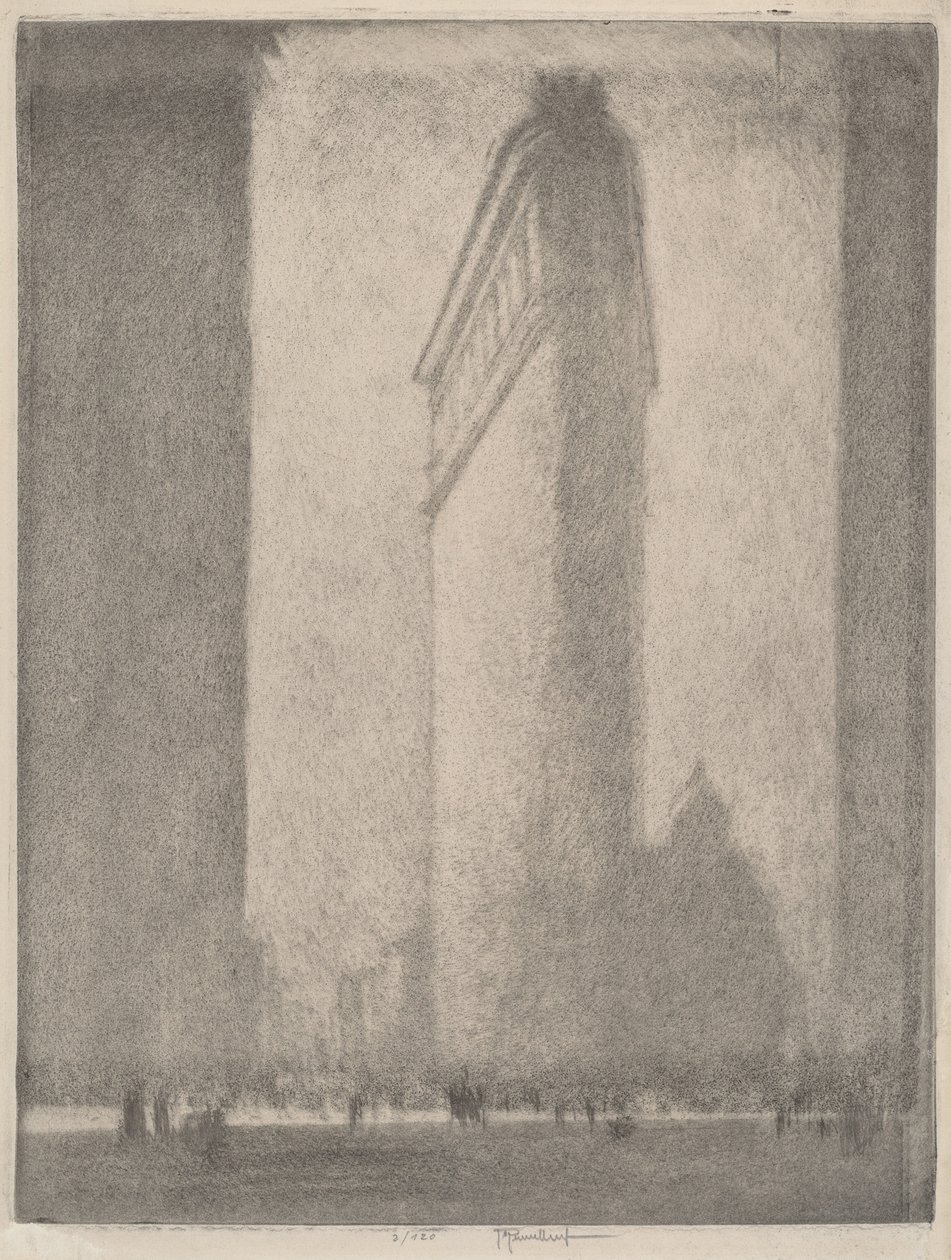 The Flat Iron New York af Joseph Pennell