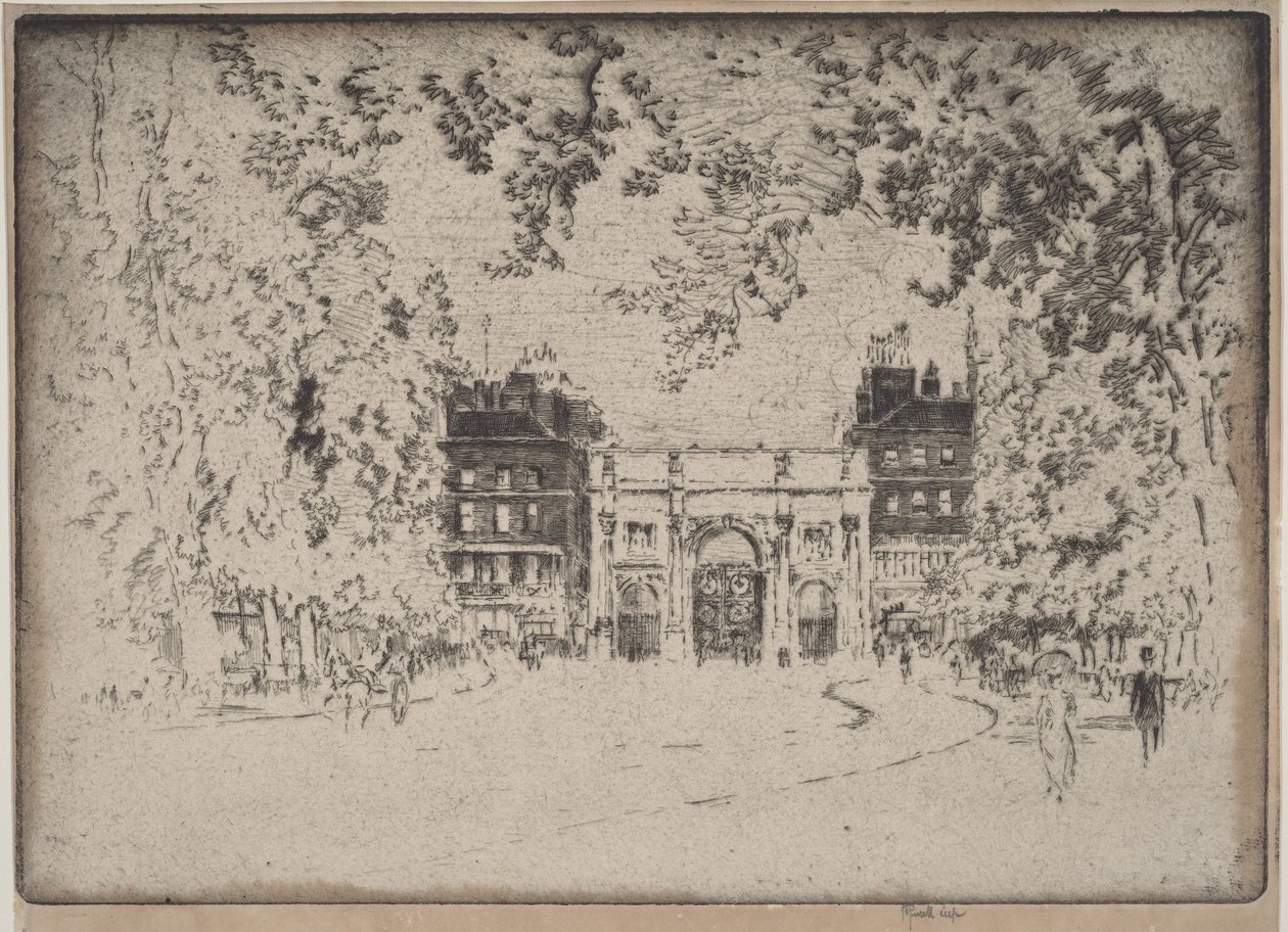 Marble Arch af Joseph Pennell