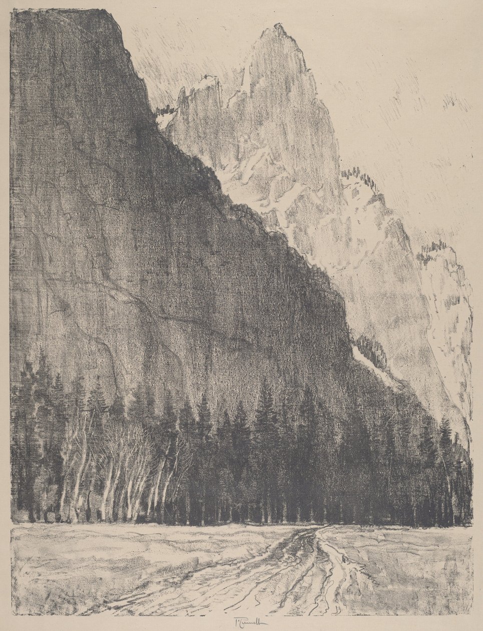 Skildvagten af Joseph Pennell