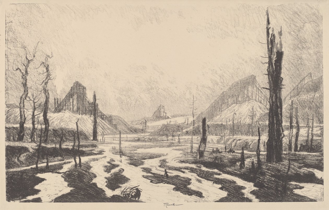 Ødelæggelsens dal af Joseph Pennell