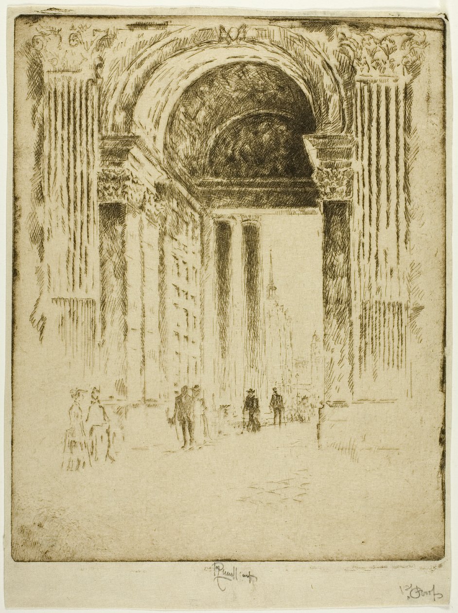 Vestdøren, St. Paul