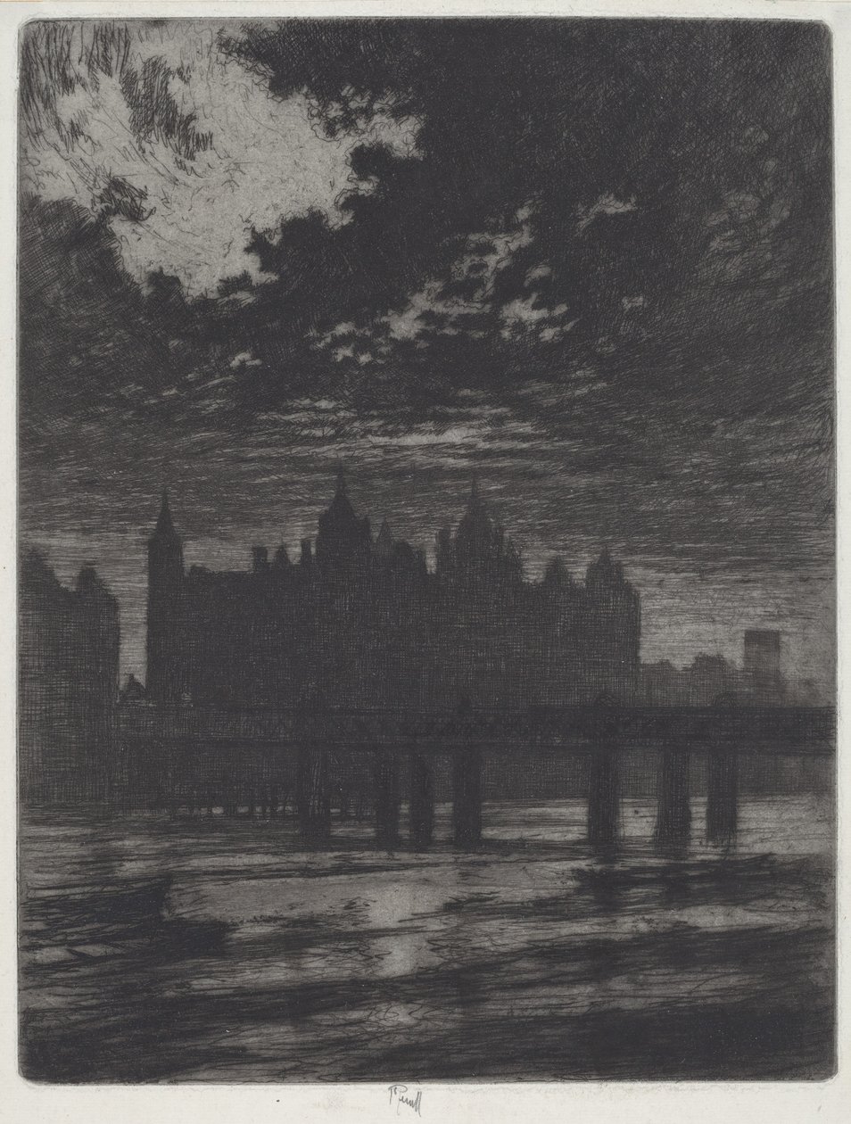 Whitehall Court af Joseph Pennell