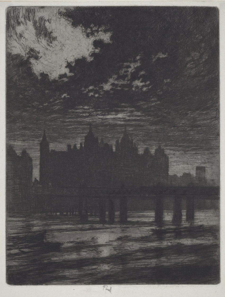 Whitehall Court af Joseph Pennell