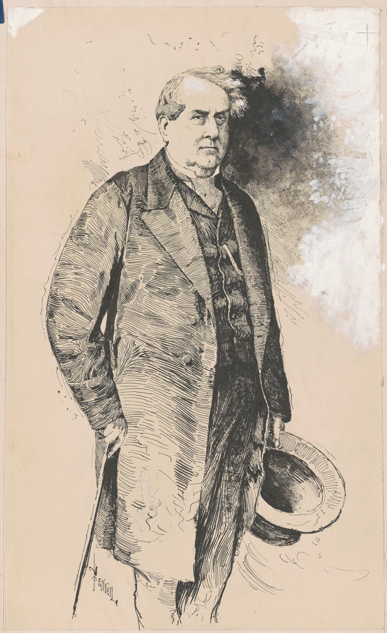 William Wilson Corcoran af Joseph Pennell
