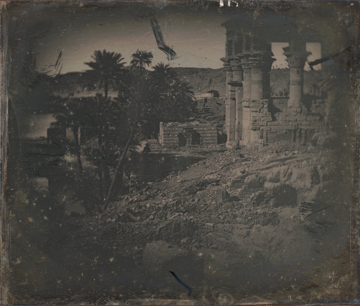 Philae, 1844. af Joseph Philibert Girault De Prangey