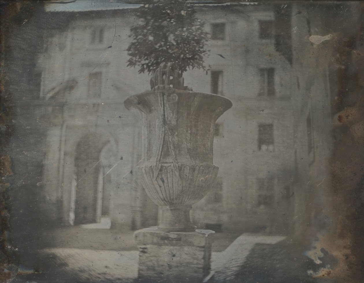 Vase, Santa Cecilia in Trastevere, Rom, 1842. af Joseph Philibert Girault De Prangey