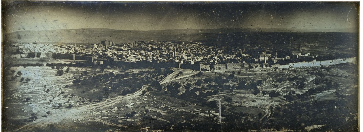 Jerusalem: panoramaudsigt af Joseph Philibert Girault De Prangey