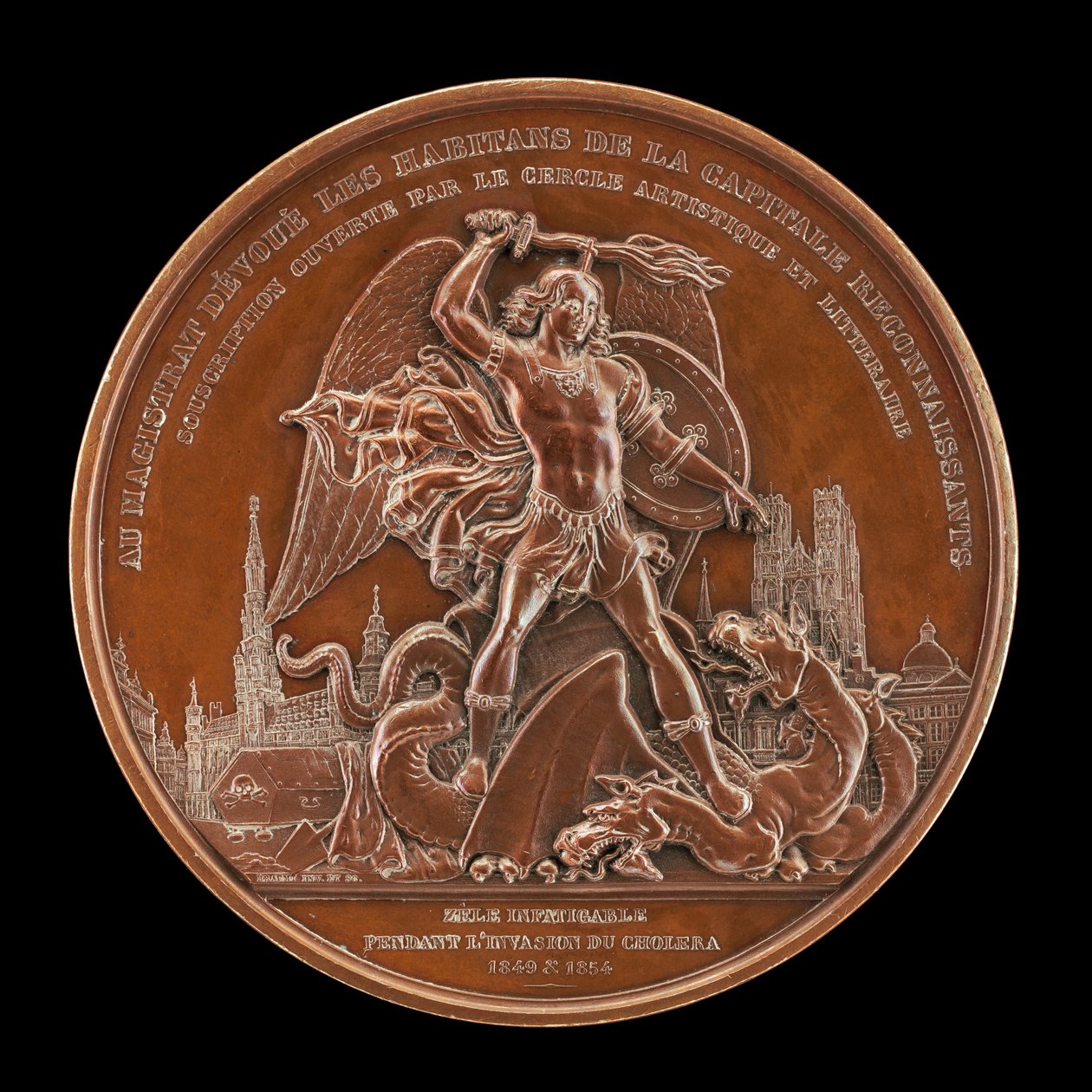 Koleraepidemierne i 1849 og 1854 [omvendt], 1854. af Joseph Pierre Braemt