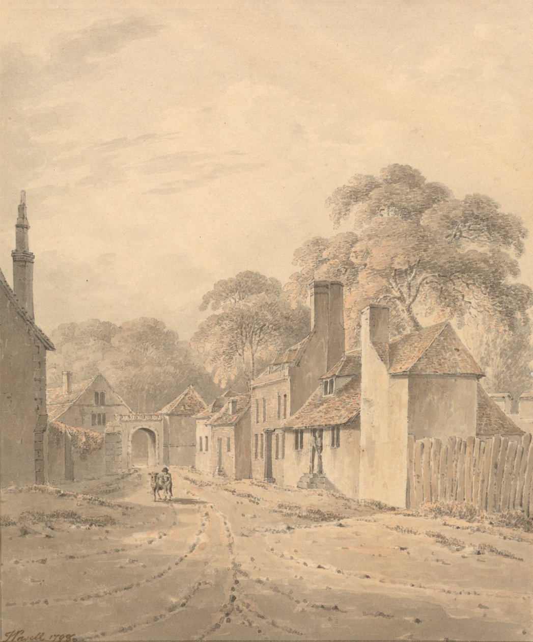 Exeter Gate, Harnham Road, Salisbury af Joseph Powell