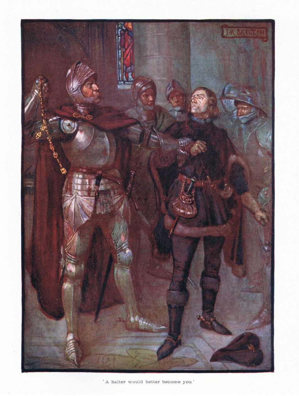 En grime ville hellere blive dig, 1910 af Joseph Ratcliffe Skelton