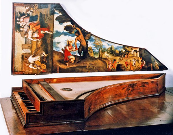 Cembalo bygget af Joseph Salodiensis i Venedig, 1559 af Joseph Salodiensis