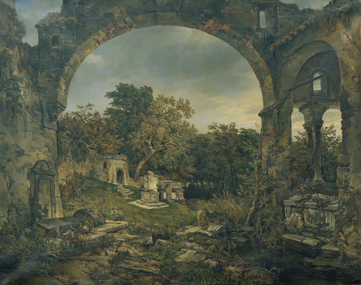 Øde Kirkegård af Joseph Selleny