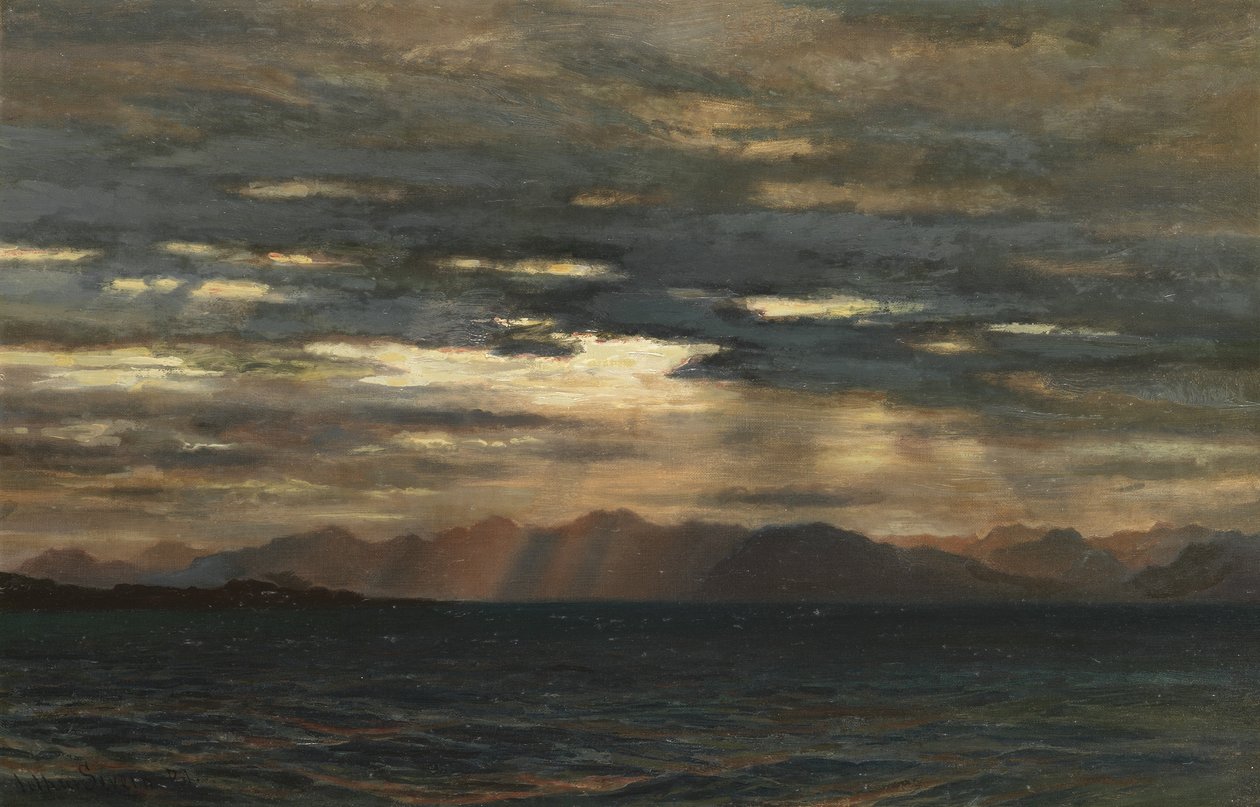 Solopgang over Skye