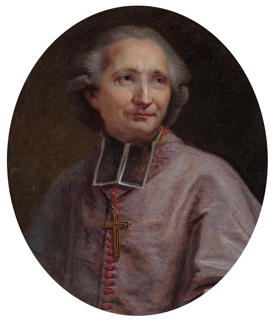 Antoine-Éléonor-Léon Leclerc de Juigné 1728-1811, anden halvdel af det 18. årh. af Joseph Siffred Duplessis