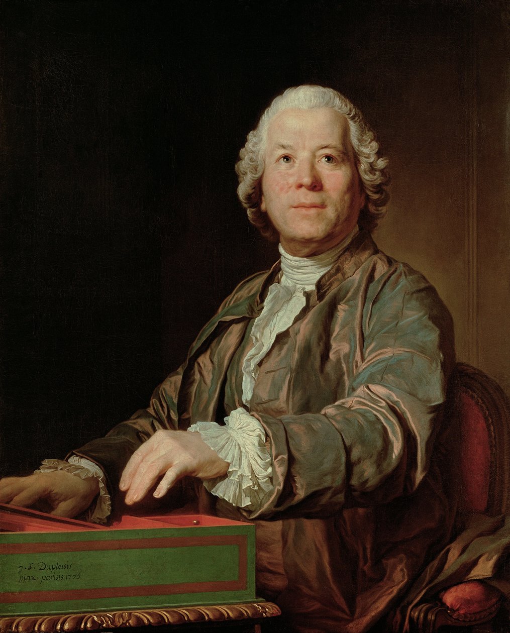Christoph Willibald Gluck af Joseph Siffred Duplessis