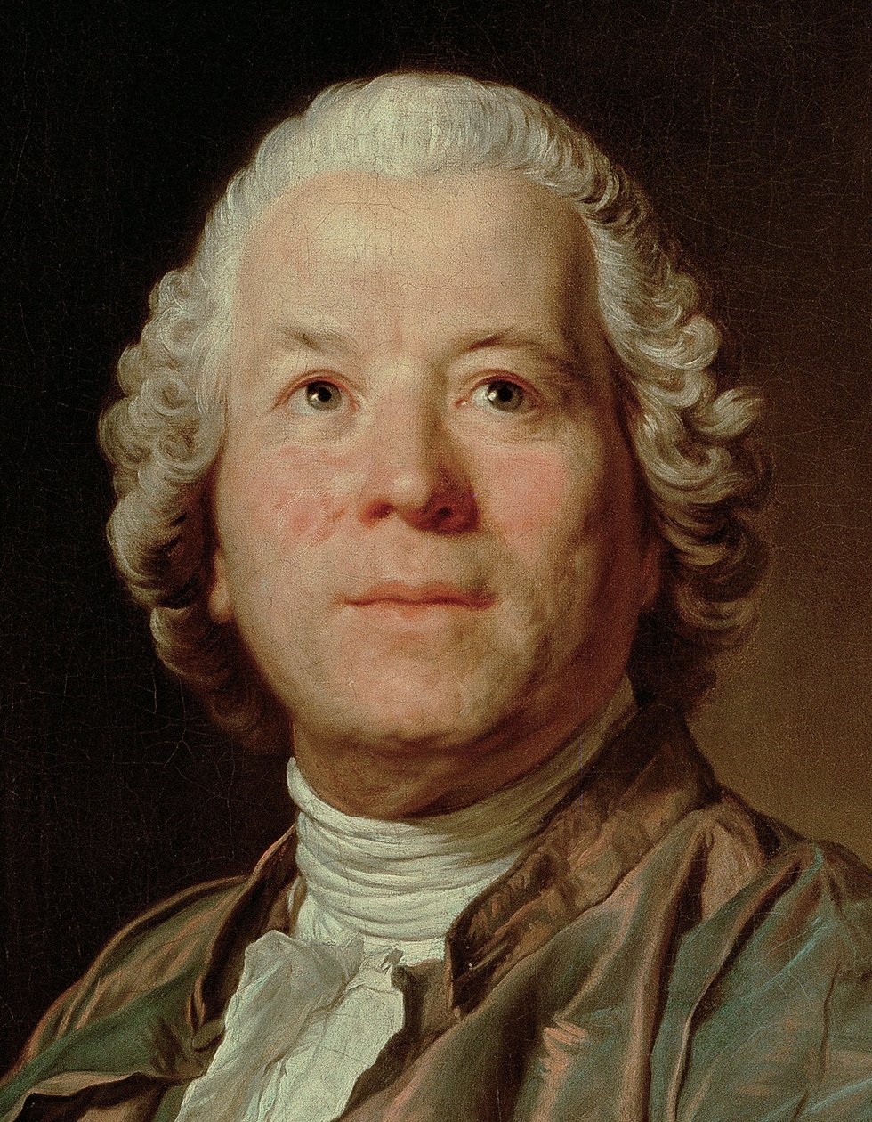 Christoph Willibald von Gluck ved Spinet af Joseph Siffred Duplessis