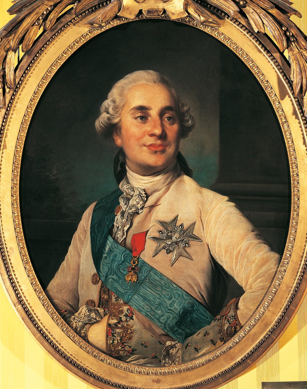 Portræt af Ludvig XV af Frankrig, kendt som den elskede (Versailles af Joseph Siffred Duplessis