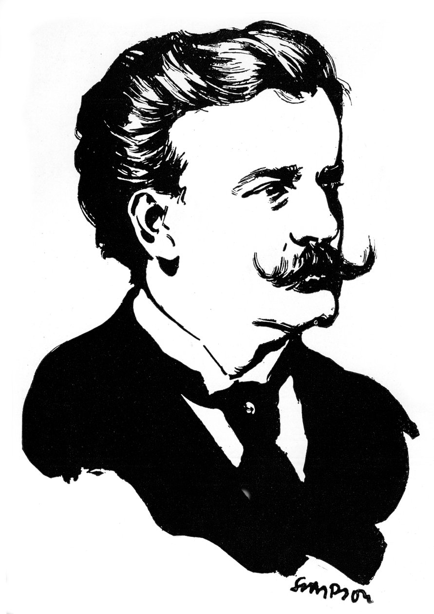 Moriz Rosenthal, polsk-amerikansk pianist, 1912. af Joseph Simpson