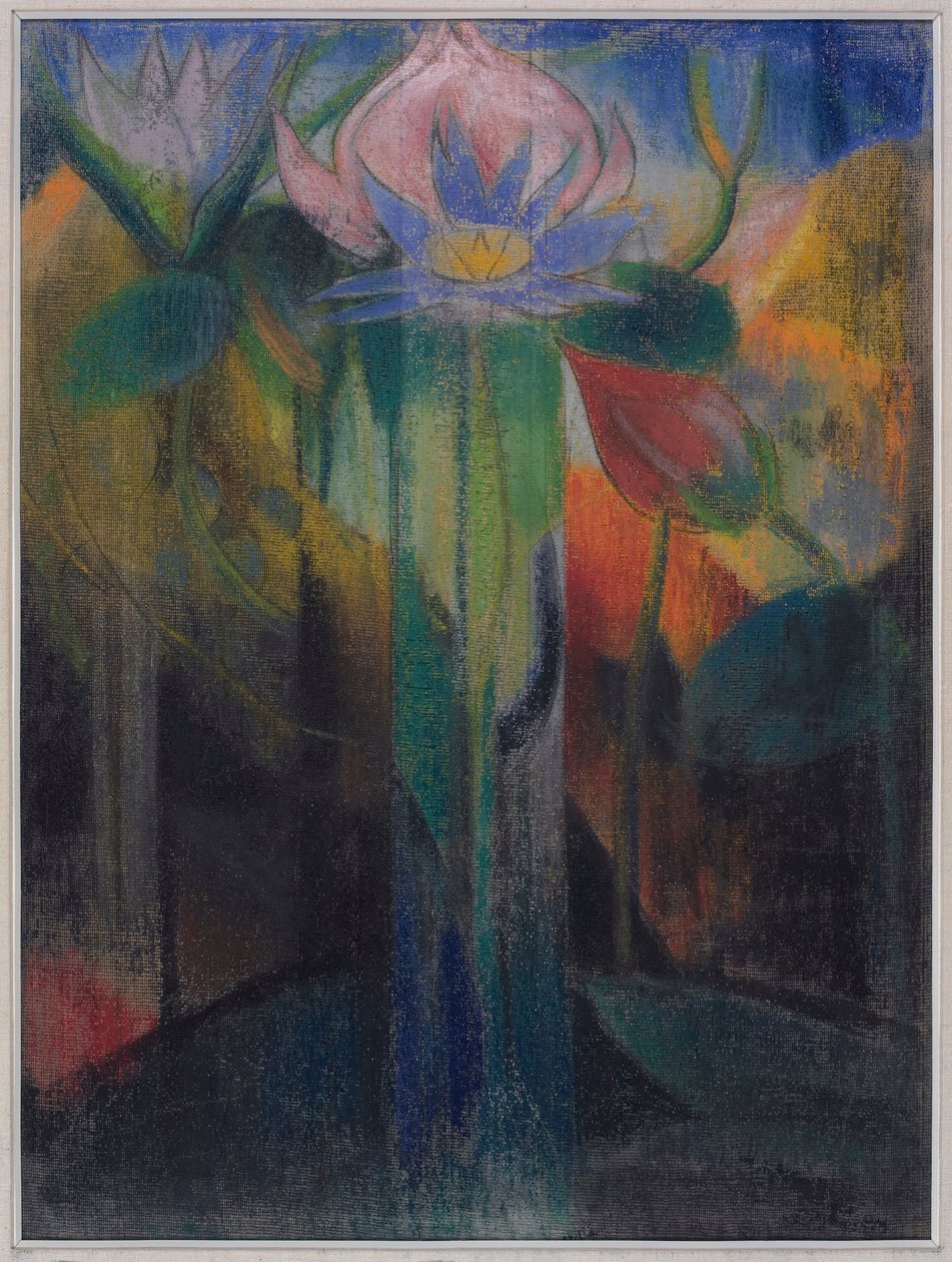 Jungle løv af Joseph Stella