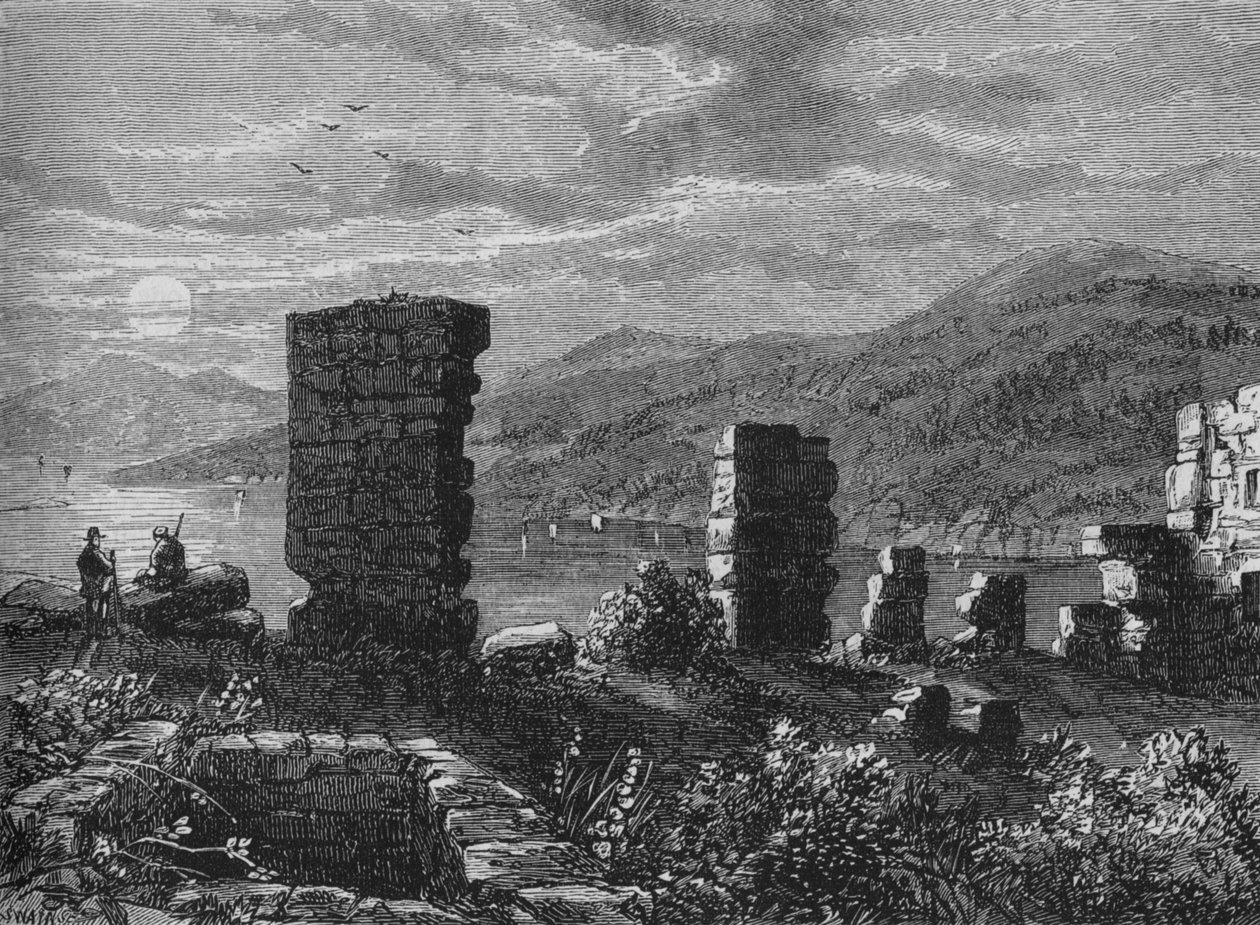 Ticonderoga Fort, c1880 af Joseph Swain