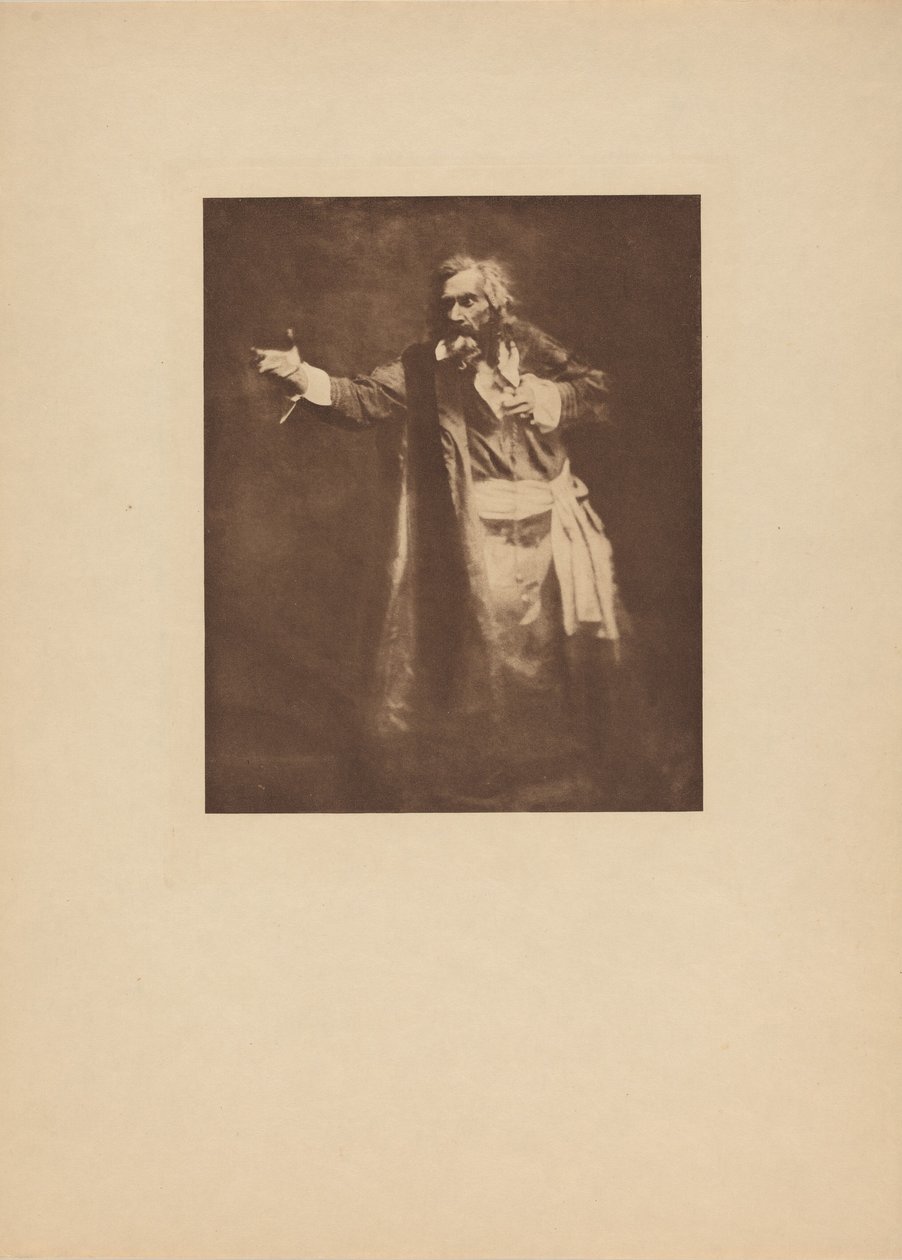 Shylock - en skitse, 1901 (foto) af Joseph T. Keiley