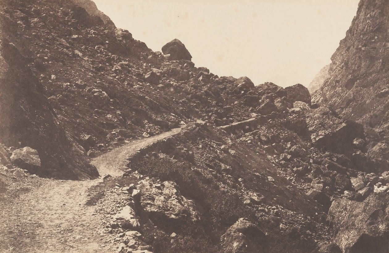Path of Chaos, St-Sauveur, 1853. af Joseph Vigier
