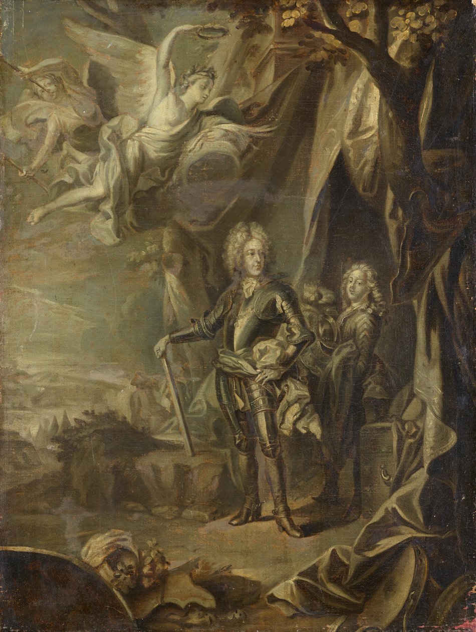 Apoteose af prins Eugen af Savoyen af Joseph Vivien