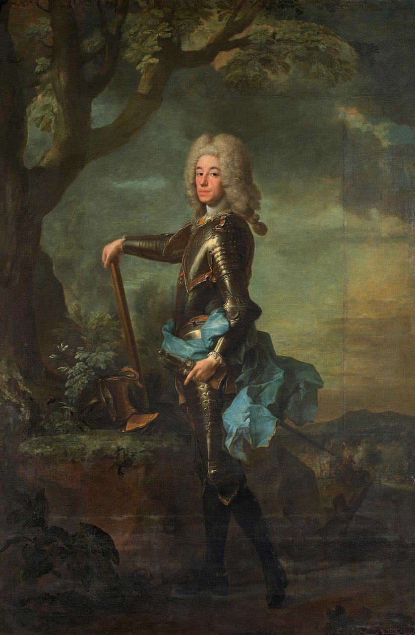 Kurfyrst Karl Albrecht af Bayern, senere kejser Karl VII (1697-1745) af Joseph Vivien