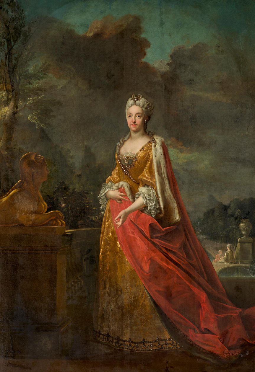 Maria Amalia af Bayern (1701-1756) af Joseph Vivien