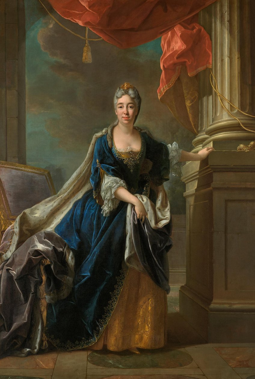 Maria Anna Carolina af Bayern (1693-1751) af Joseph Vivien