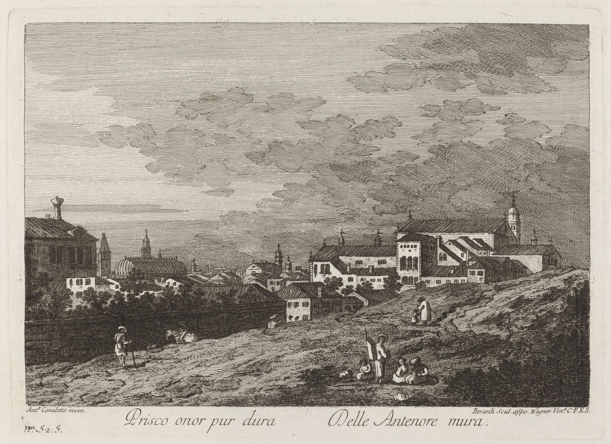 Priscus ære varer stadig ..., ca. 1760. af Joseph Wagner