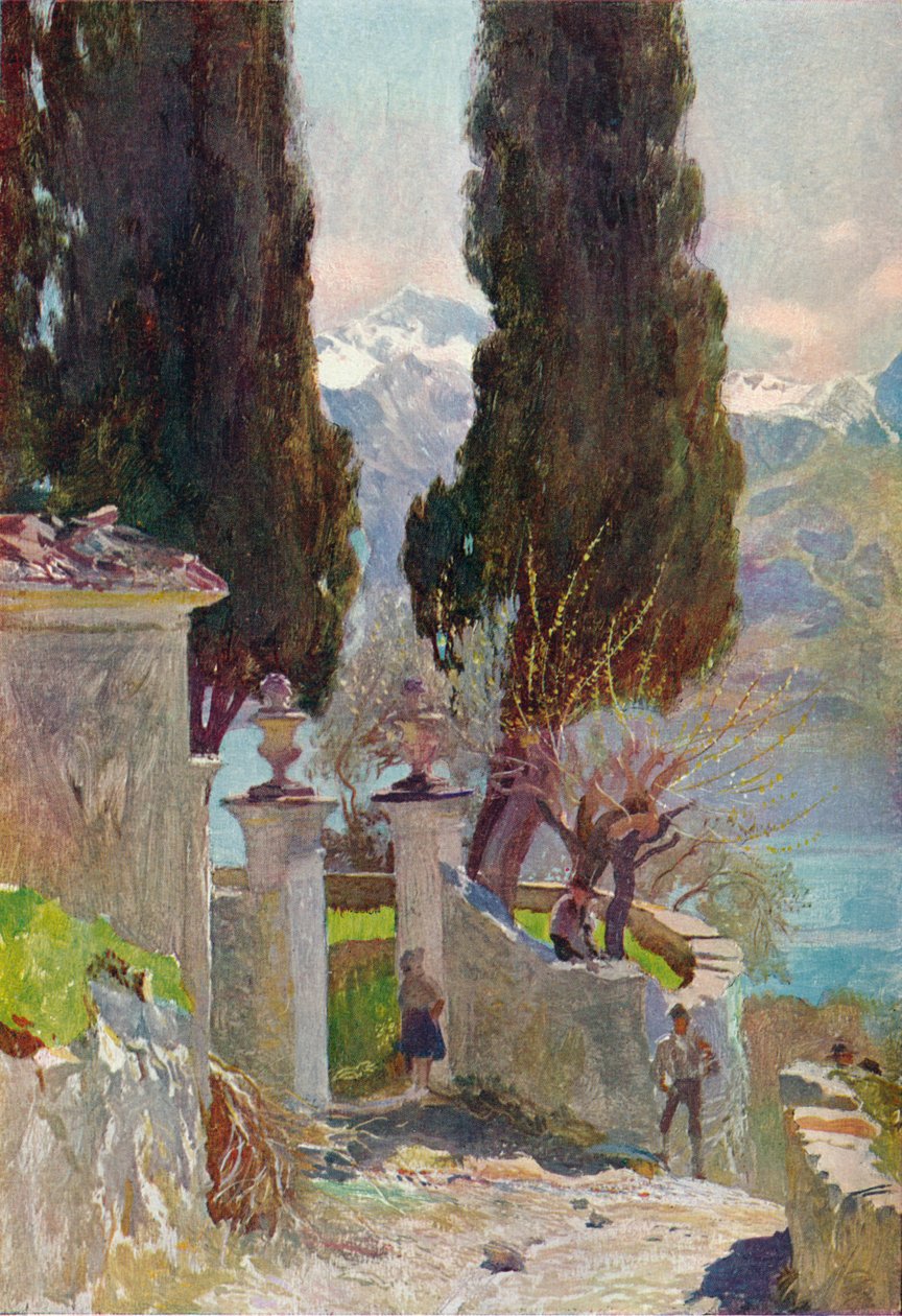Klosterporten, c1800-tallet af Joseph Walter West