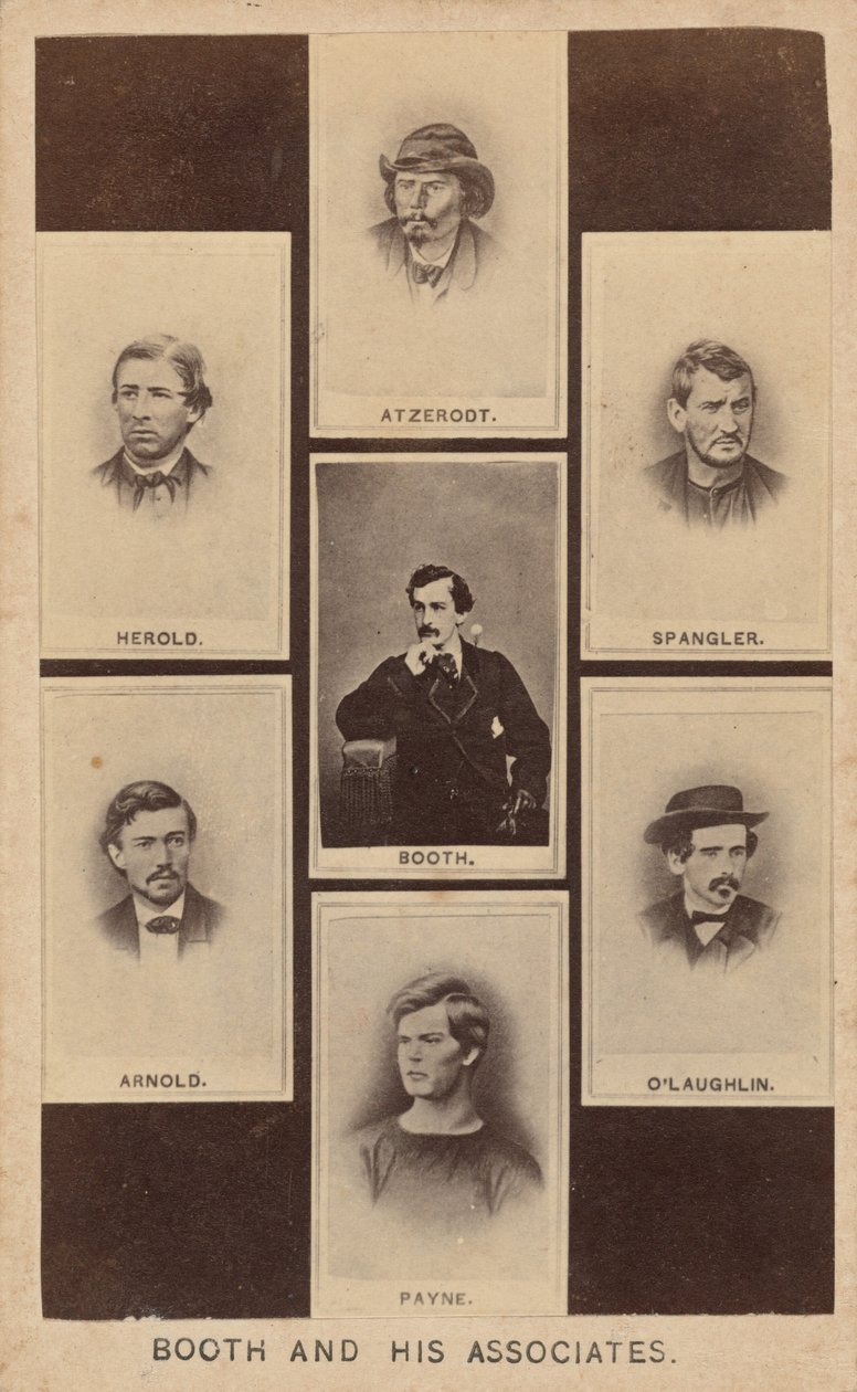 Booth og hans medarbejdere,1865 (foto) af Joseph Ward